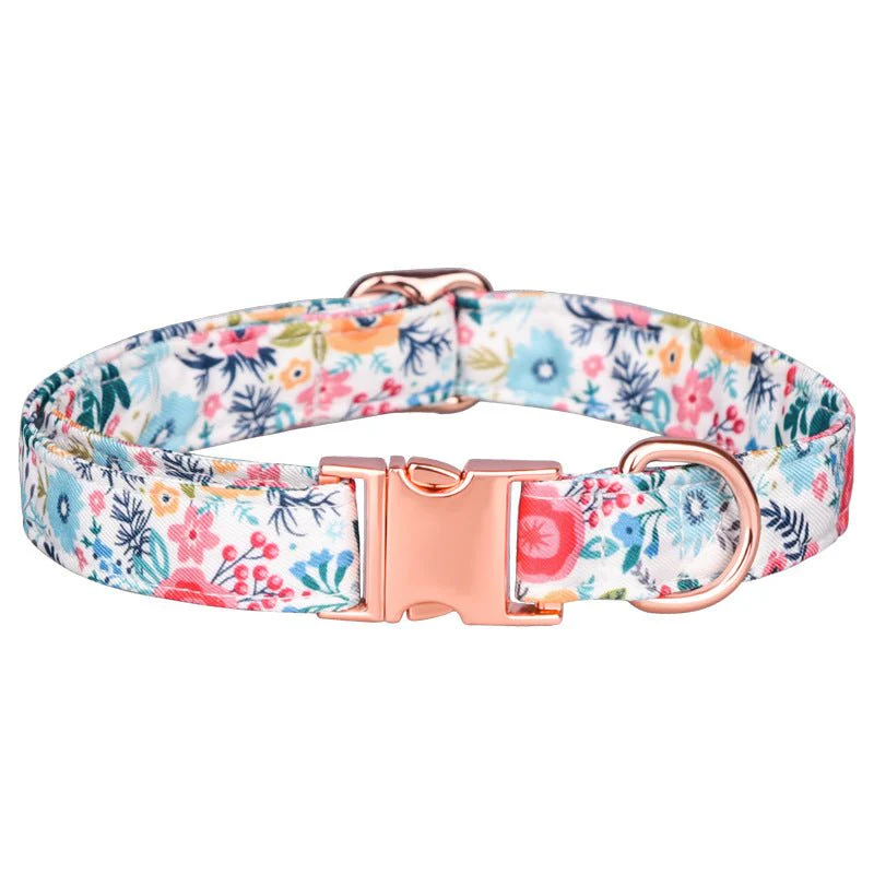 Paws Floral Dog Collar - Image 4