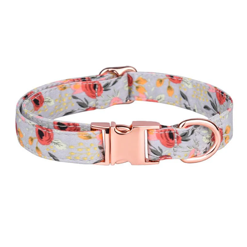 Paws Floral Dog Collar - Image 6